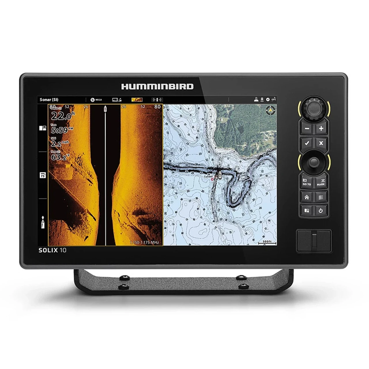 Solix 10 CHIRP MEGA SI+ G3 CHO By Humminbird 1 Solix 10 CHIRP MEGA SI+ G3 CHO By Humminbird