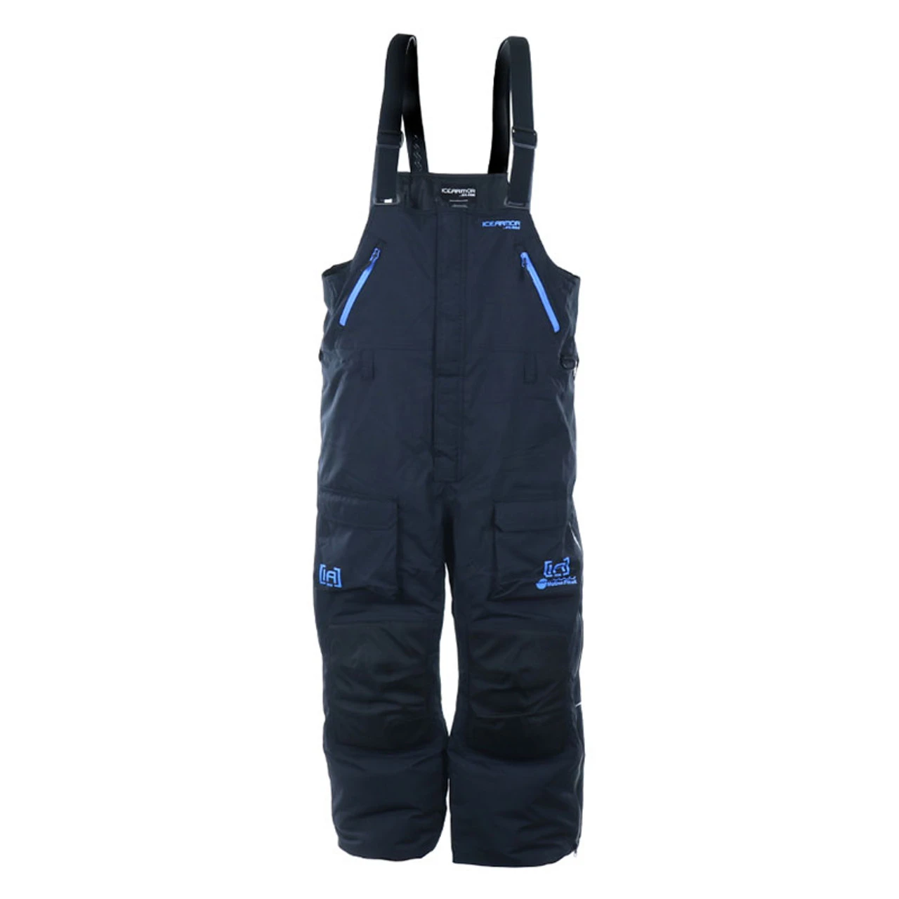 Ice Armor Rise Float Blue/Black Bib By Clam Outdoors 1 Ice Armor Rise Float Blue/Black Bib By Clam Outdoors