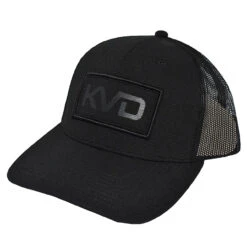 KVD Stitched Logo Blackout Trucker Hat